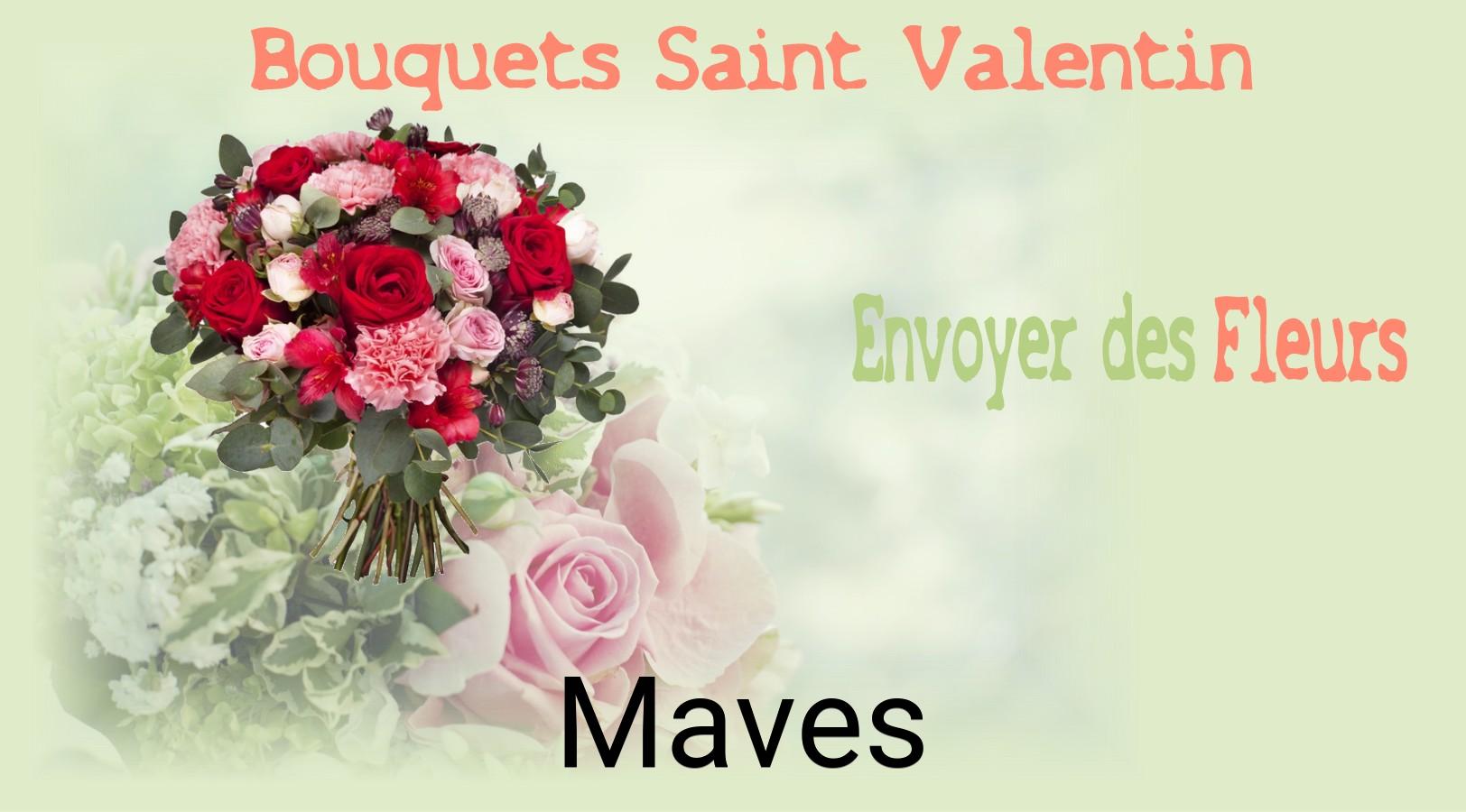 Roses de Saint-Valentin livrées à Maves